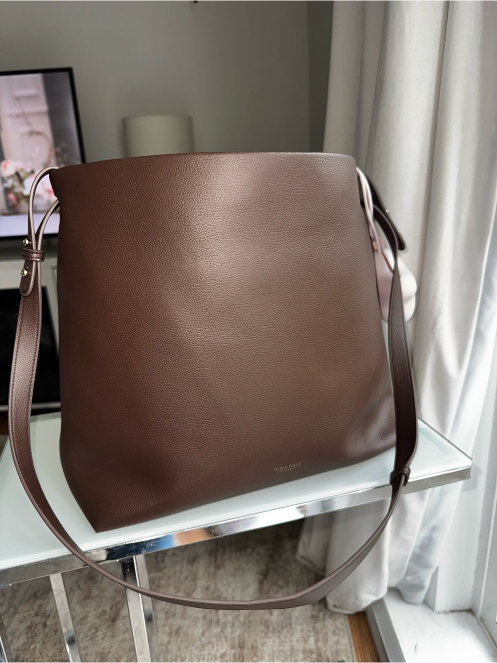 Mina Baie Harlow Midi Vegan Luxury Diaper Bag